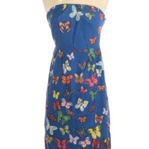 Nathalie Lete strapless Dress